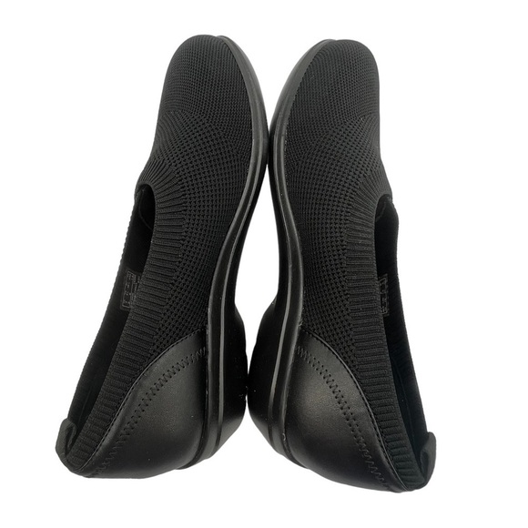 NWT Clark's Black Sashlynn Heeled Slip On Shoes Size 8 1/2 Women's - Picture 5 of 10